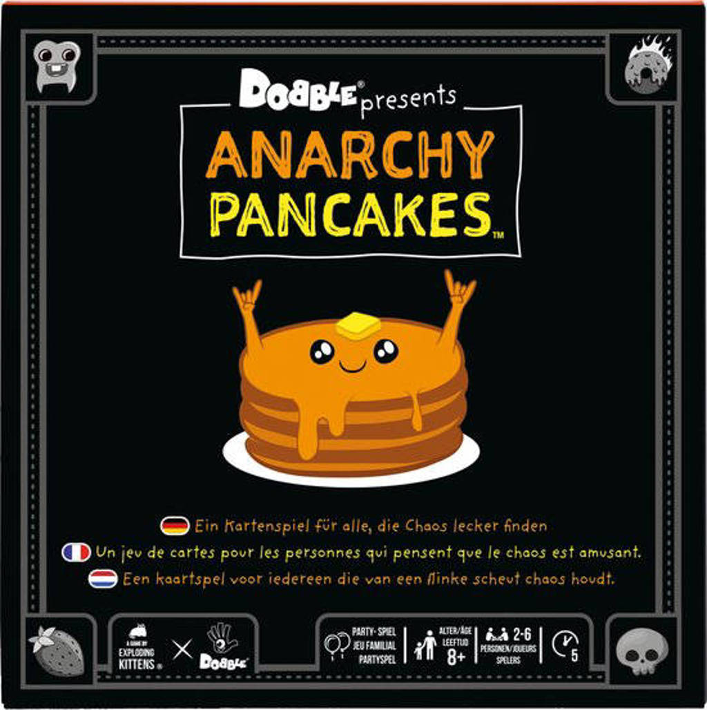 Dobble Anarchy Pancakes kaartspel