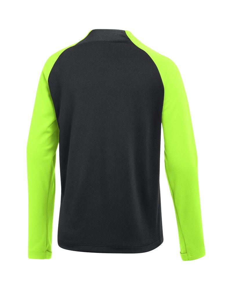 Haut d'entrainement 1/4 Zip Nike Academy Pro Noir & Jaune Fluo pour enfant