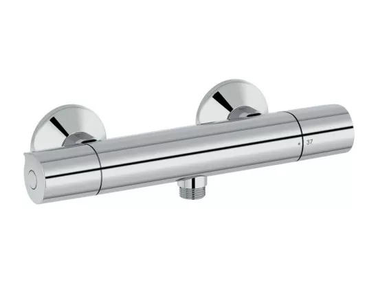 Mitigeur douche thermostatique JACOB DELAFON Simone chrome + nettoyant
