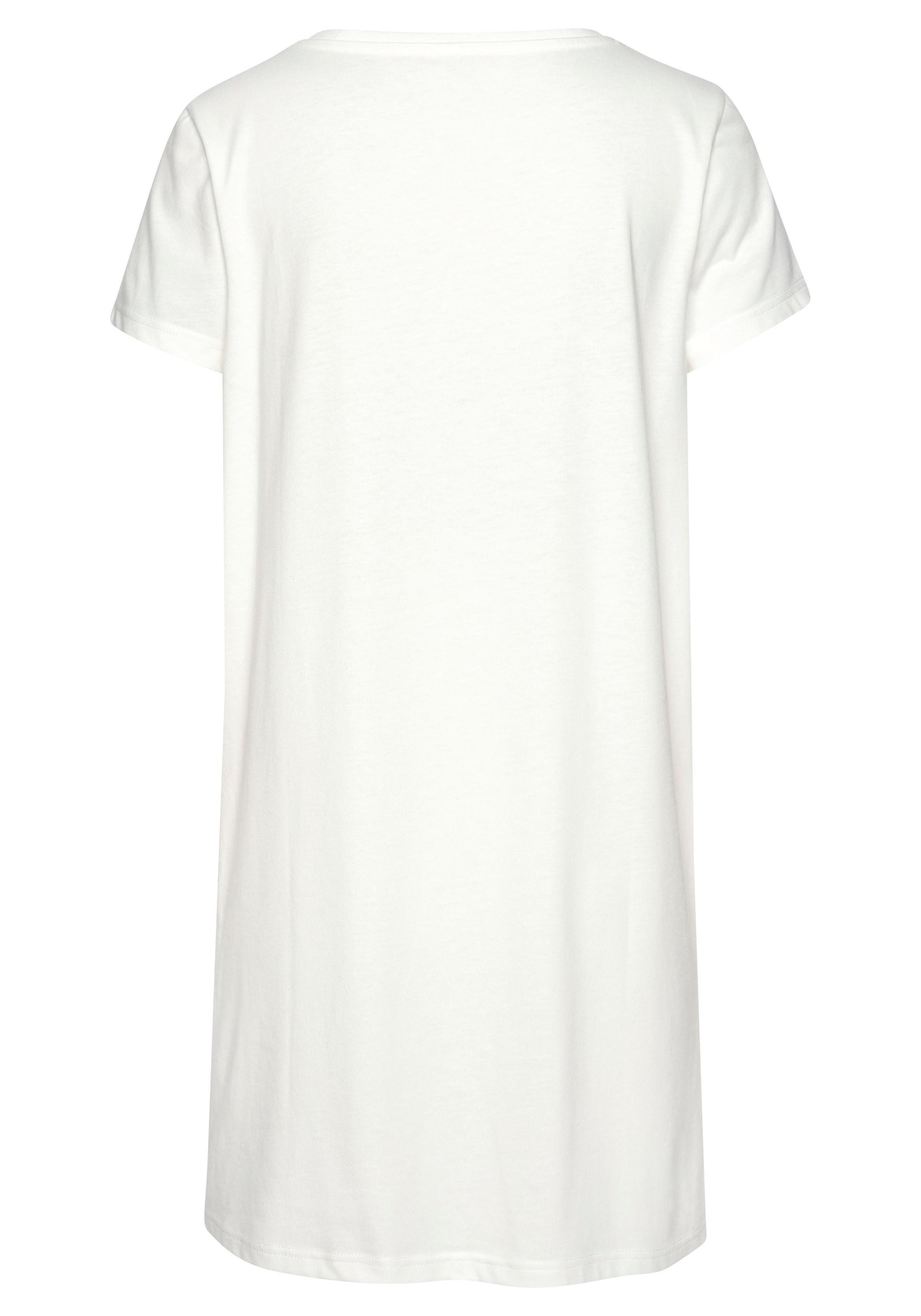 Vivance Dreams Sleepshirt mit Statement Druck