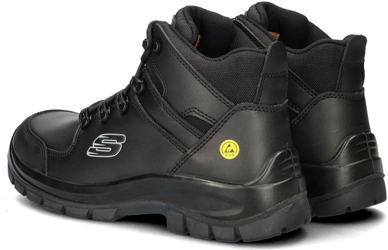 Skechers Work 200187EC/BLK TROPHUS - KILRAM Heren Veiligheidslaarzen Zwart