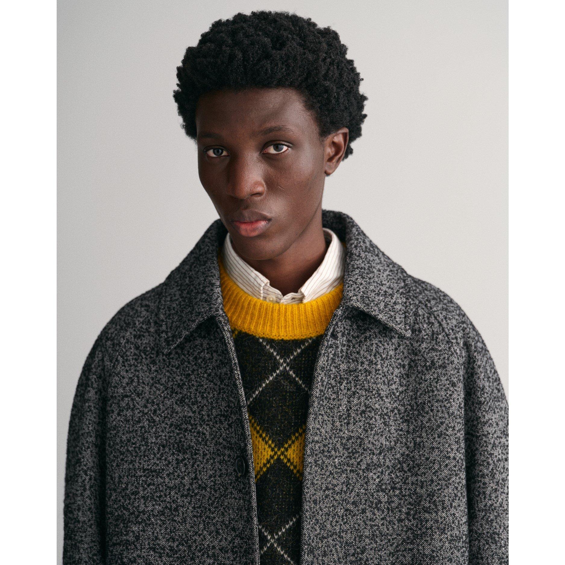 Gant Relaxed Fit Wool Car Coat