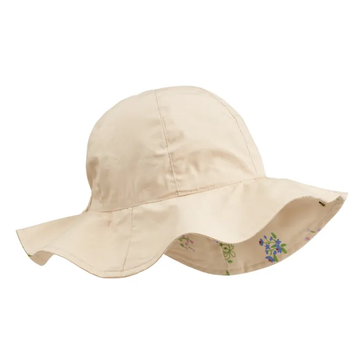 Liewood Chapeau Réversible Amelia Coton Bio | Ecru