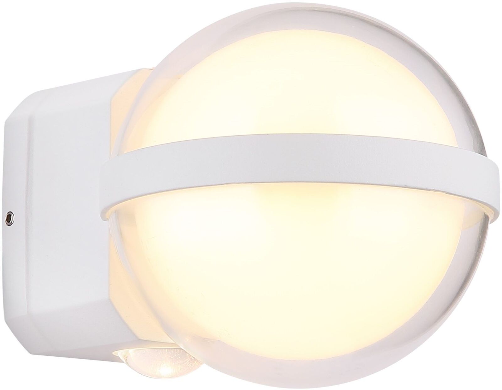 LED-Außenleuchte - weiß matt - 11 cm hoch