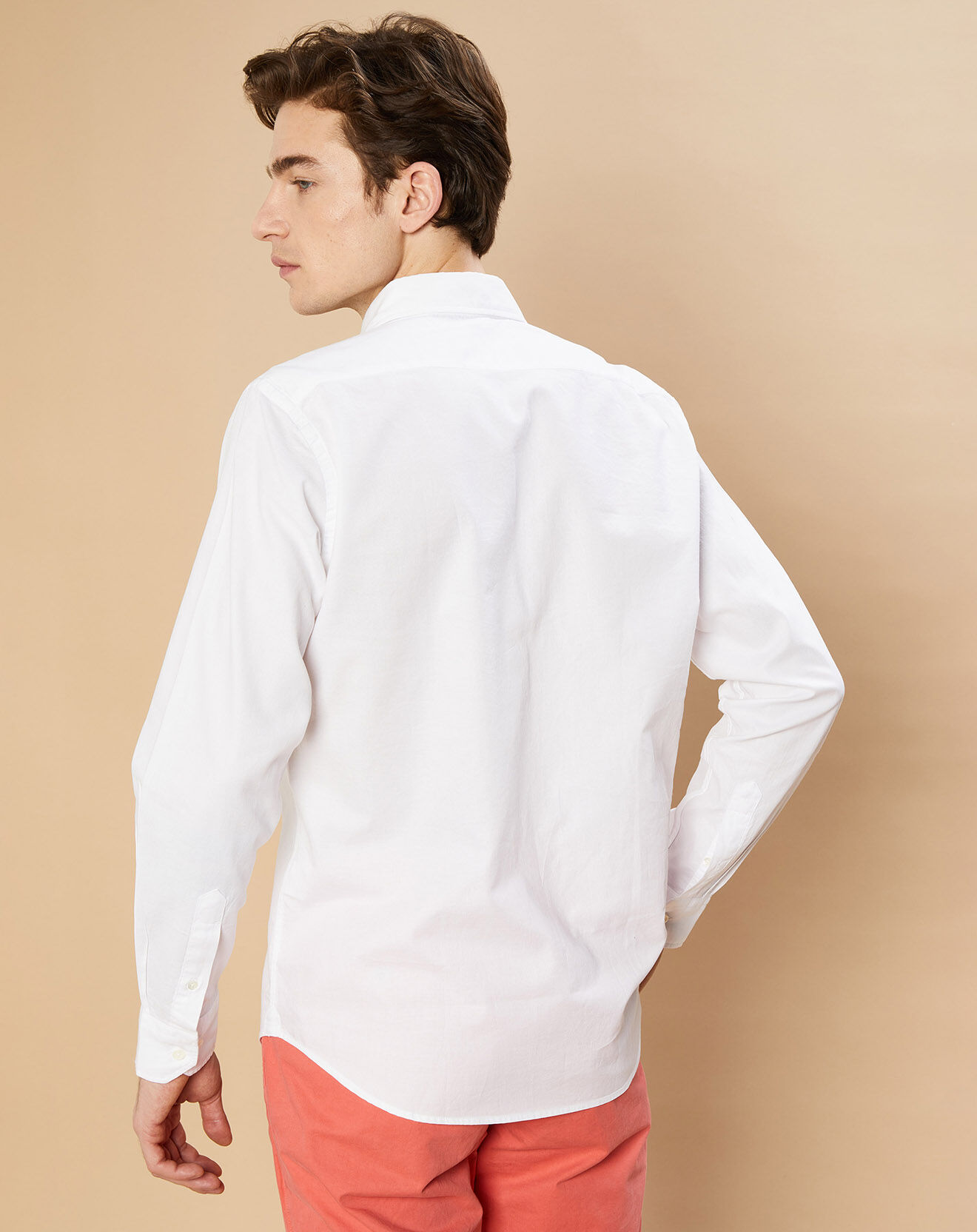 Hartford Chemise Slim Sammy blanche