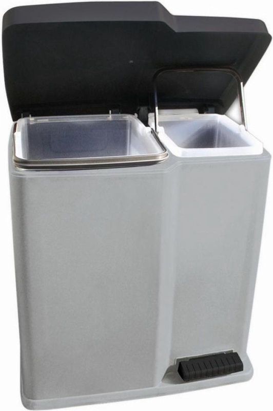 Curver Duo Pedaalemmer Prullenbak - 14 l + 7 l - Incl. Binnenemmer