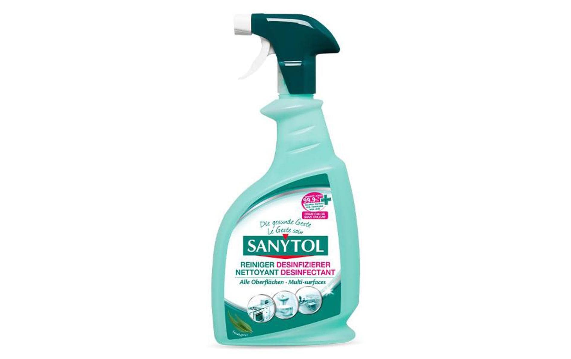 Reiniger Desinfizierer Spray 750 mlEntfernen von Schmutz und Desinfektion in einem Schritt