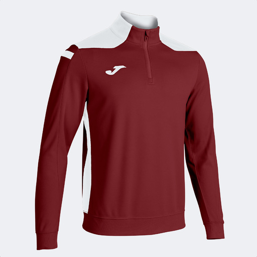 Moletom Joma Championship VI Borgonha e Branco