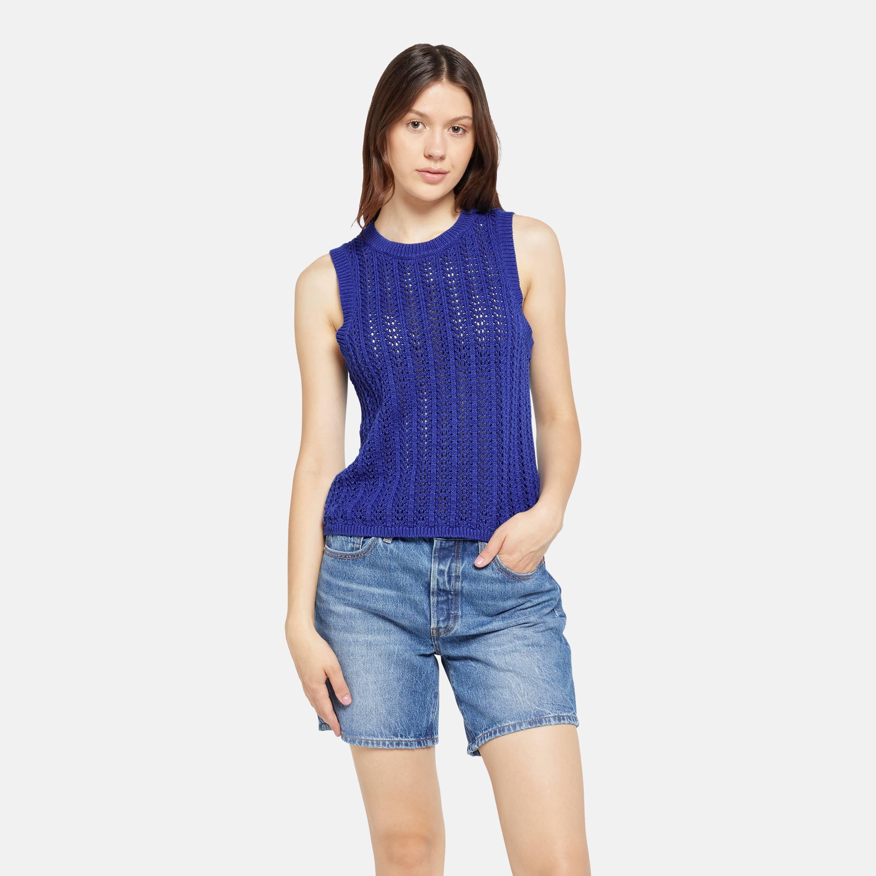 Levis Levis Sunrise Crochet Tank Mazarine