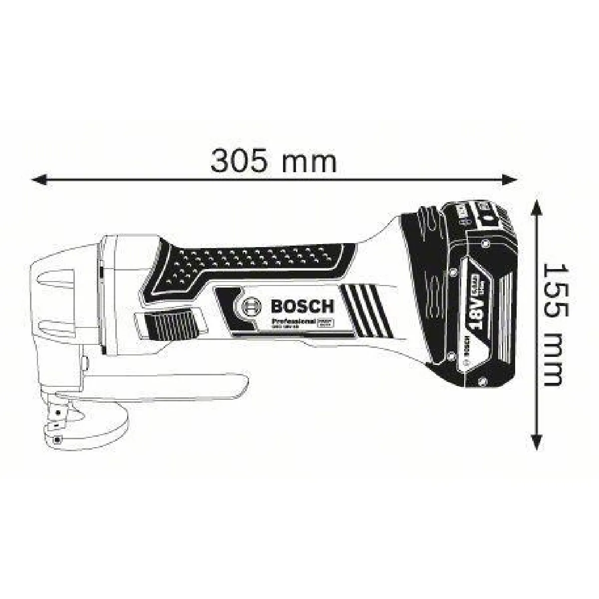 Bosch GSC 18V-16 LI