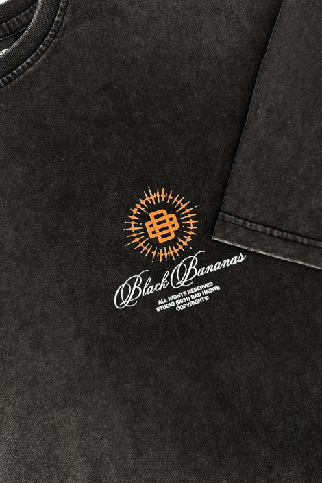 Black Bananas zwarte heren t-shirt
