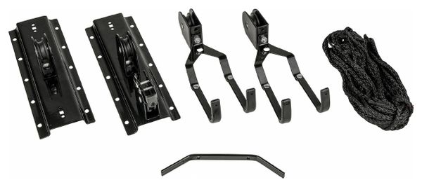 Support vélo à poulie EUFAB maxi 20kg