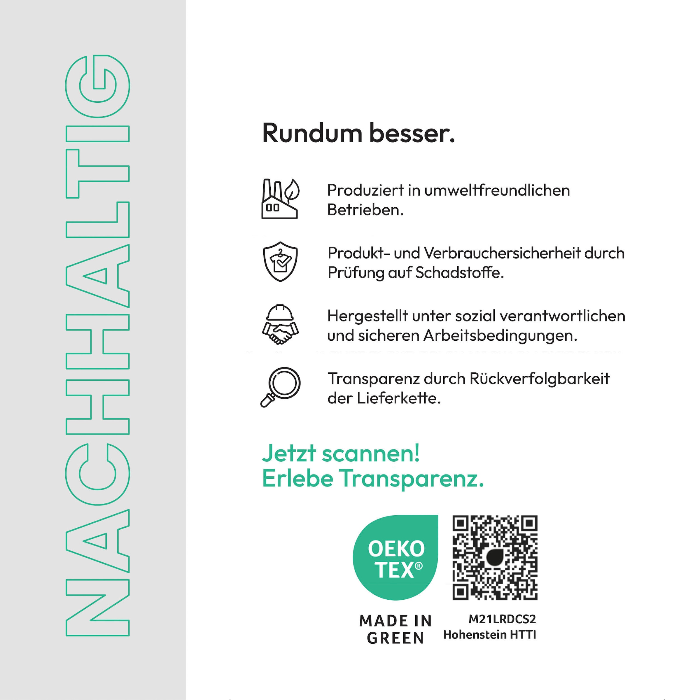 Schiesser Spannbettlaken »Elli aus 97% Baumwolle und 3% Elasthan« für hohe Matratzen und Boxspringbetten, MADE IN GREEN by OEKO-TEX®