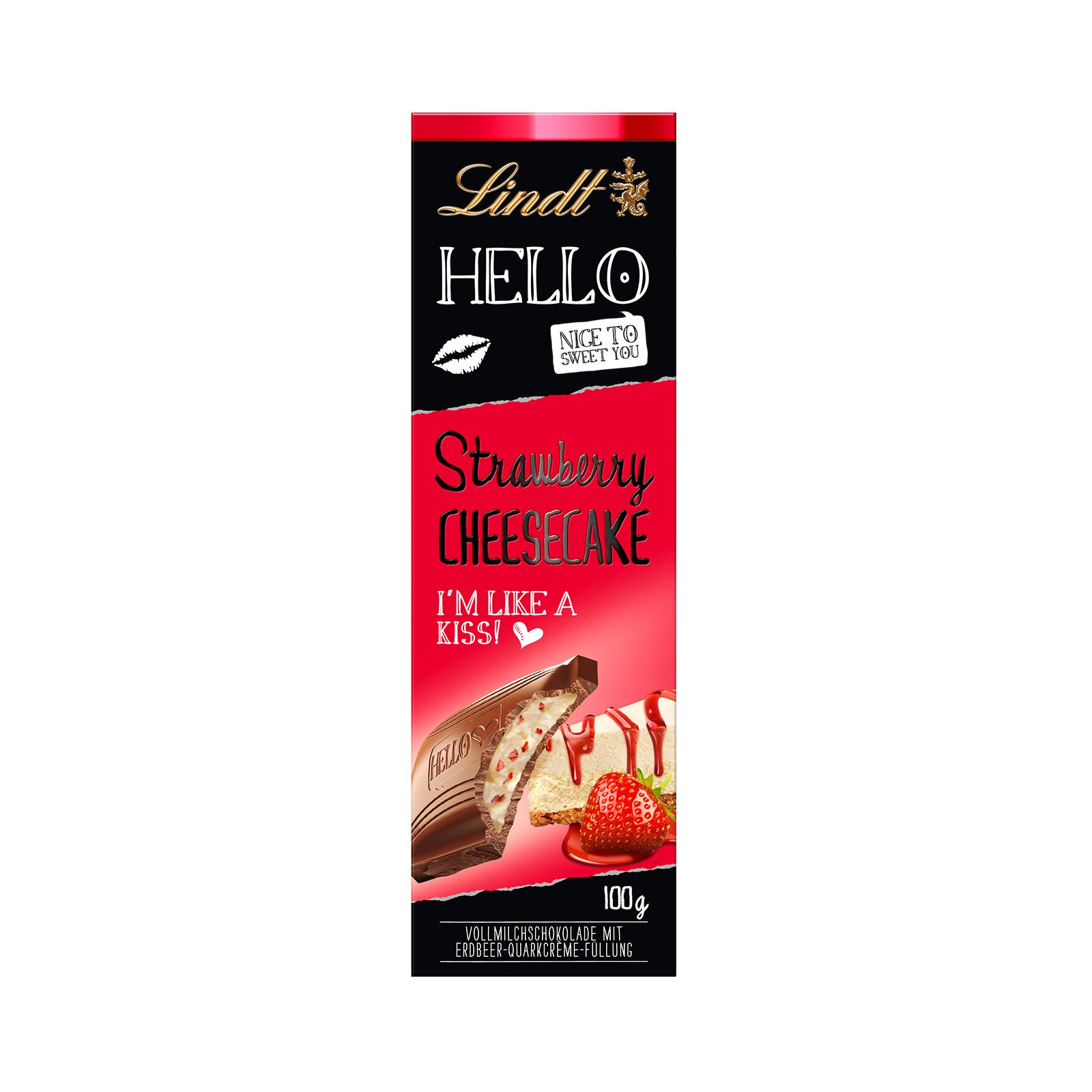 Lindt Hello Strawberry Cheesecake