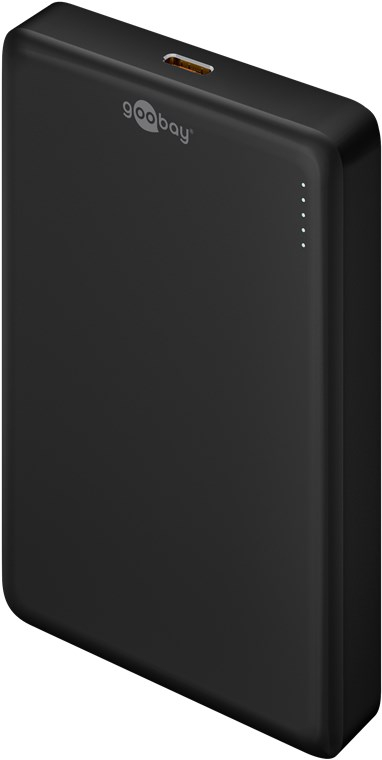 (20W) 10000mAh Magnetische MagSafe Powerbank USB C Power Delivery Ladegerät (70183) - Schwarz