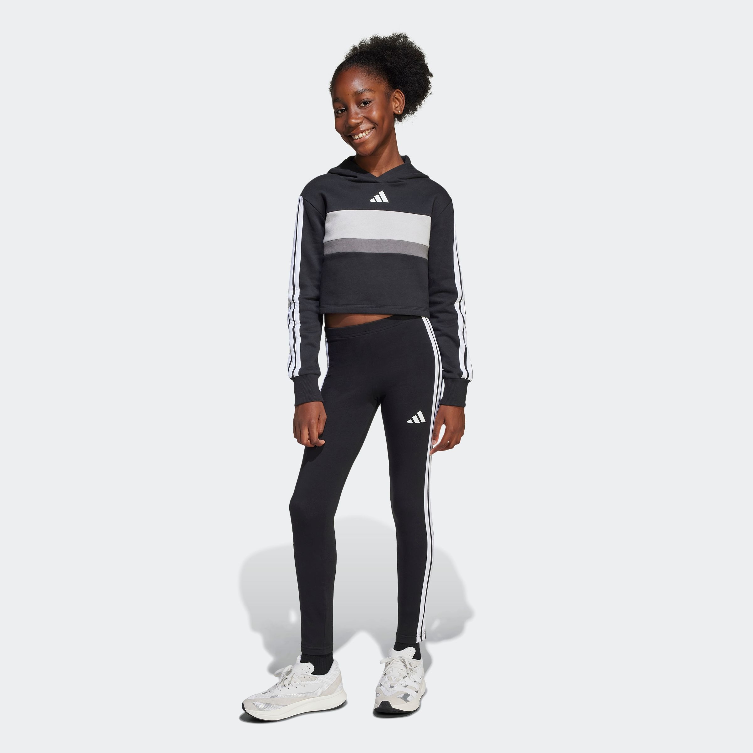 adidas Sportswear Trainingsanzug »JG 3S TIB FL ST« 2 Stk. tlg.