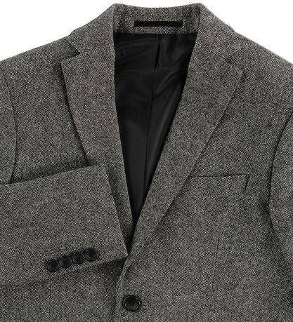 Grunt Blazer - Wolle/Polyester - Salz & Pepper