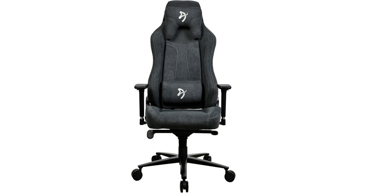 ArozziVernazza Soft Fabric - Dark Grey gamestoel  (Donkergrijs)