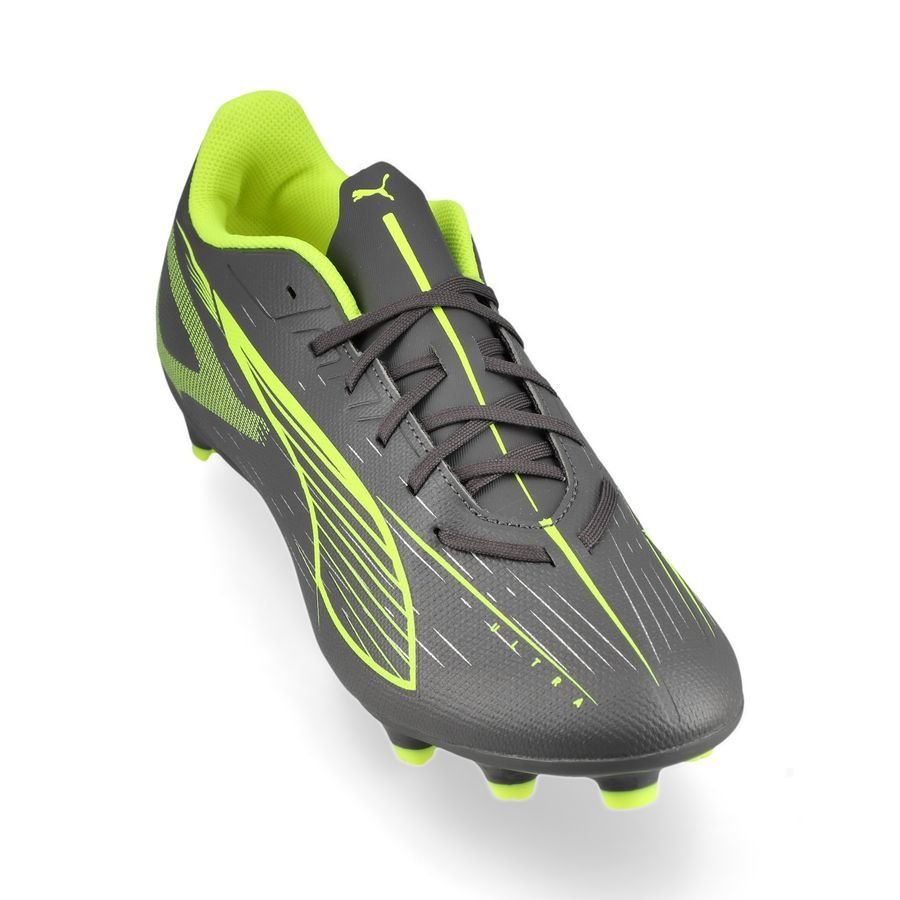 PUMA Ultra 5 Play FG/AG Audacity - Matte Aged Silver/Jaune/Argenté