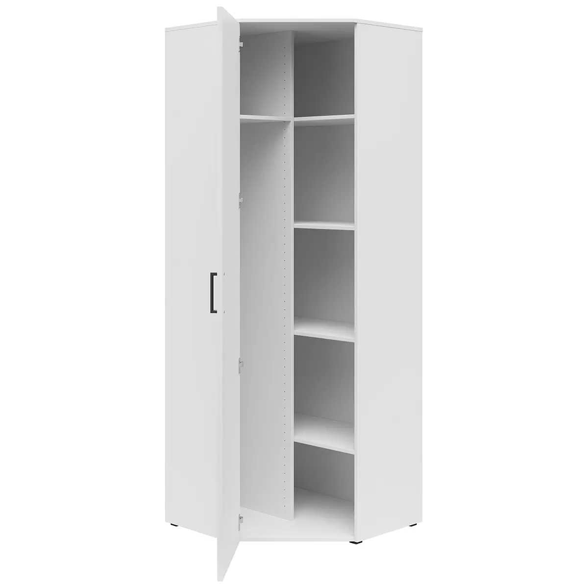 Eckschrank Cabinet weiss