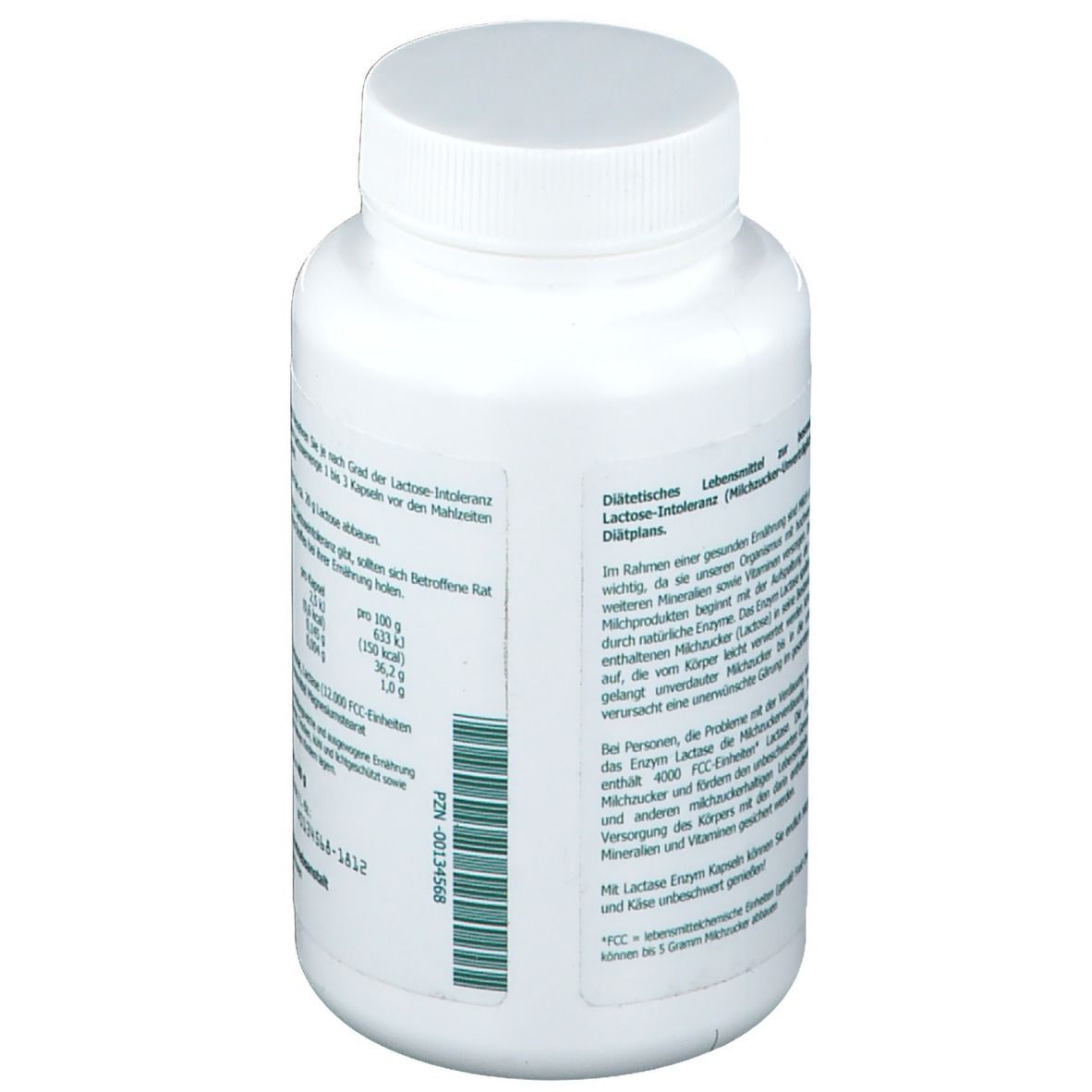 Lactase 4000 FCC Enzym Kapseln