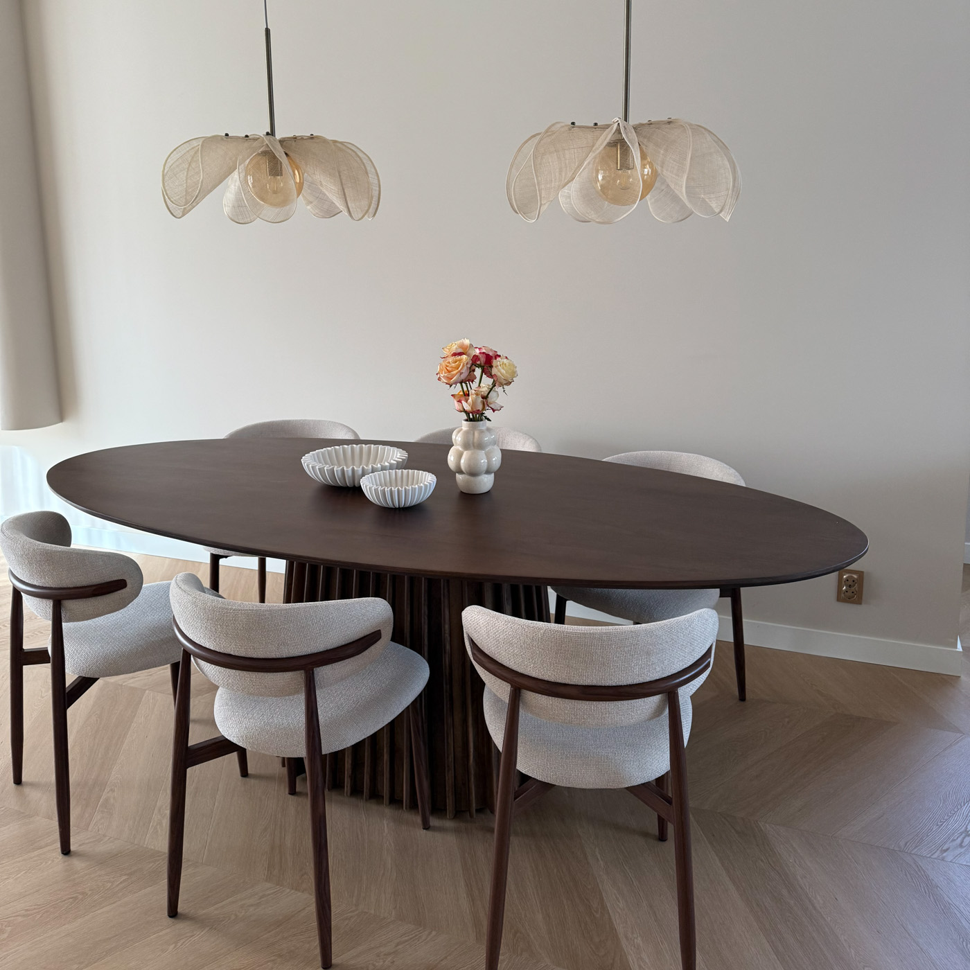 Eettafel Madrid ovaal 200cm