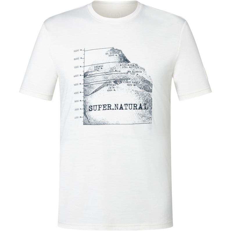 Super.Natural Herren Bio J 7 Peaks T-Shirt