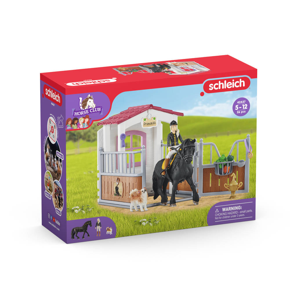 schleich HORSE CLUB paardenbox met Tori en Princess 42437