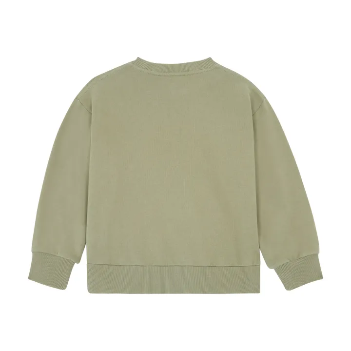 Hundred Pieces Sweat en Coton Bio | Vert kaki clair