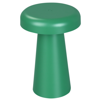Tafellamp Myco draadloos LED 3W USB oplaadbaar, groen