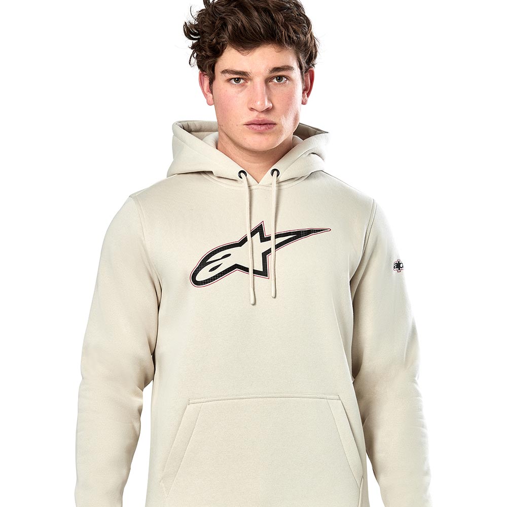 Alpinestars - Sweat à capuche Insignia Blanc cassé