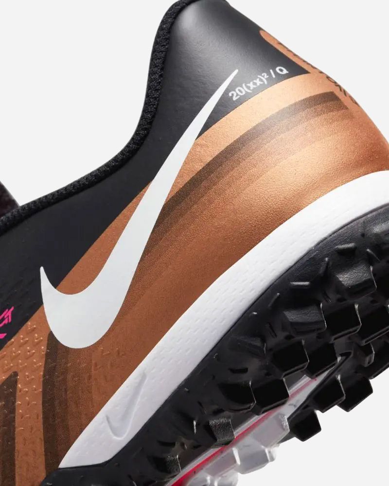 Chaussures de football Nike Phantom GT2 Academy TF Marron pour enfant