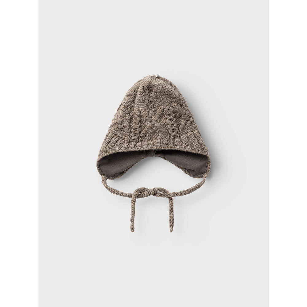 Køb Name It Walnut Wrilla Uld Strik Hat
