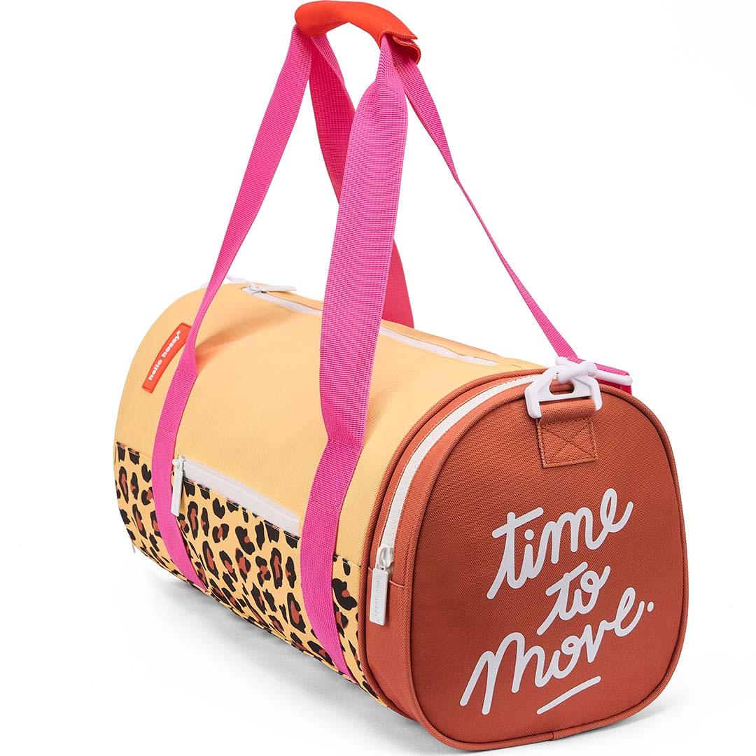 Hello hossy weekendtas léopard #7 - 44 cm