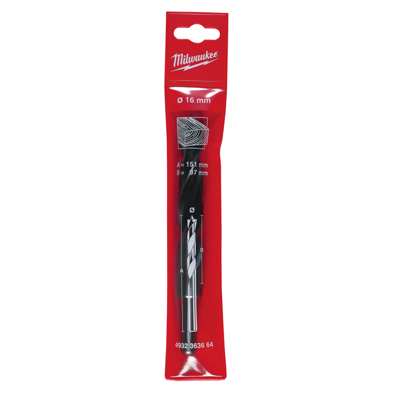 Milwaukee houtboor 16x151mm