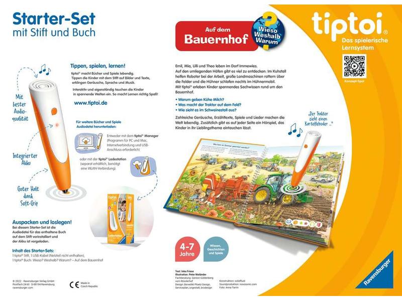 tiptoi Starter-Set Stift und Bauernhof-Buch -DE- Das spielerische Lernsystem