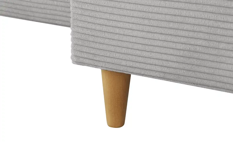 Ecksofa Bern Hellgrau rechts