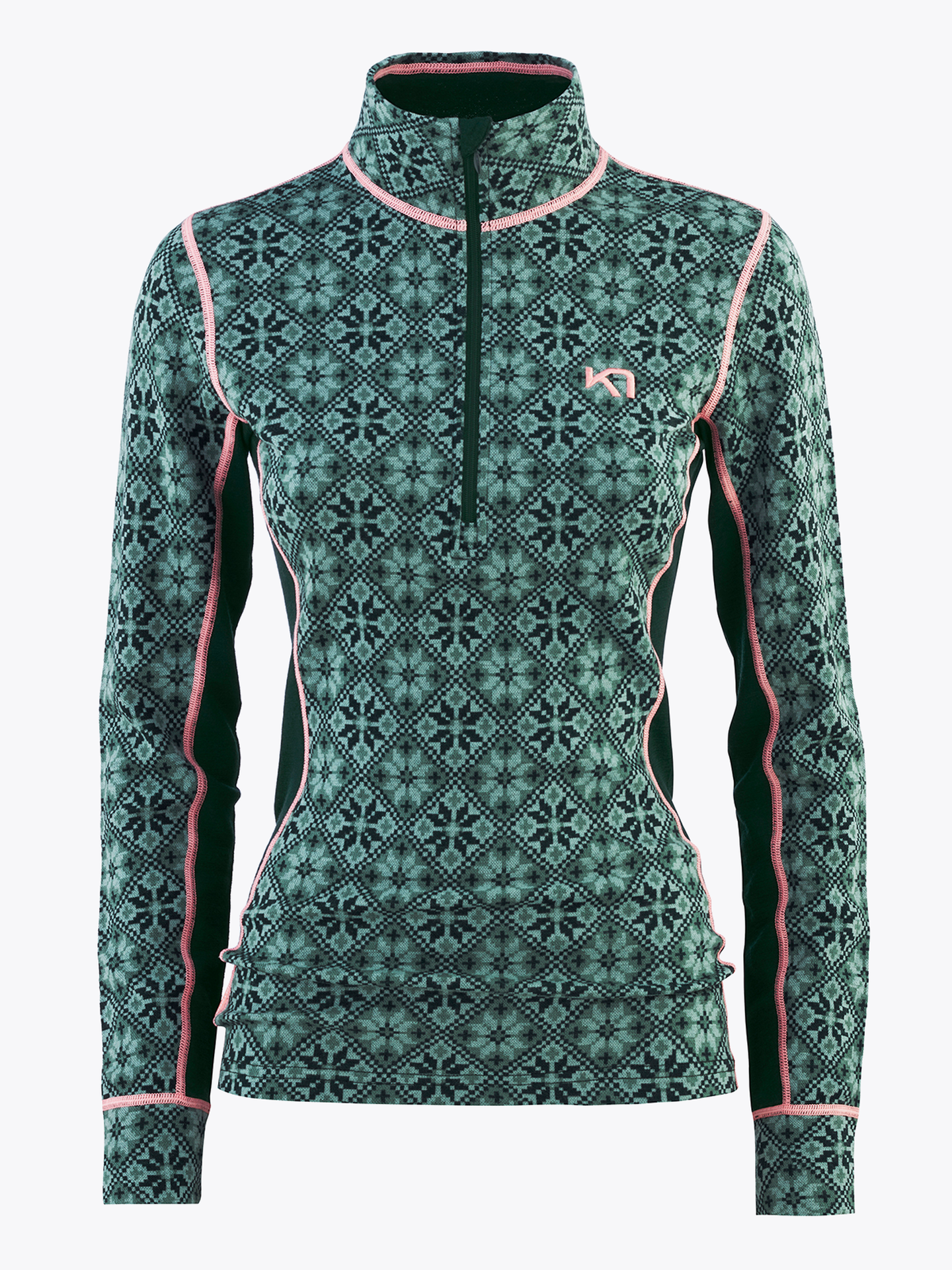 Rose Half Zip
