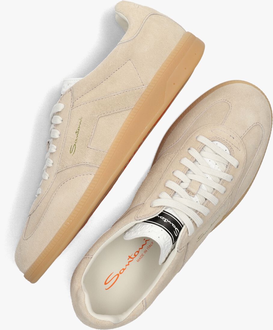 beige santoni lage sneakers 21975