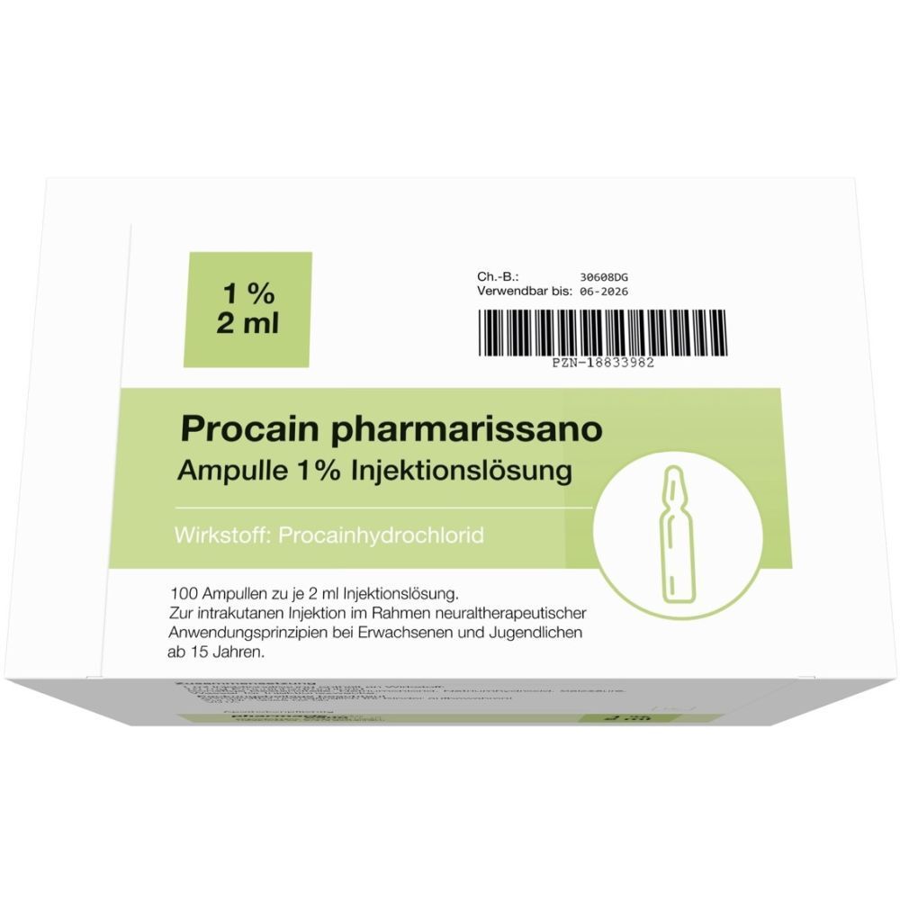 Procain pharmarissano 1 %