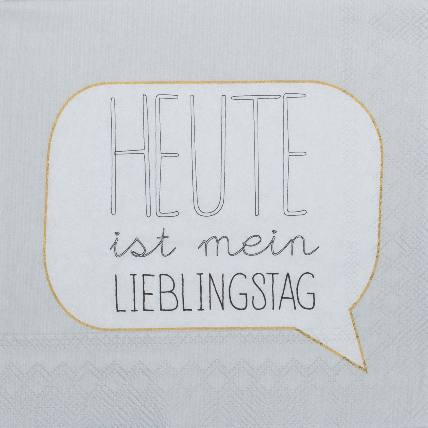Servietten LIEBLINGSTAG