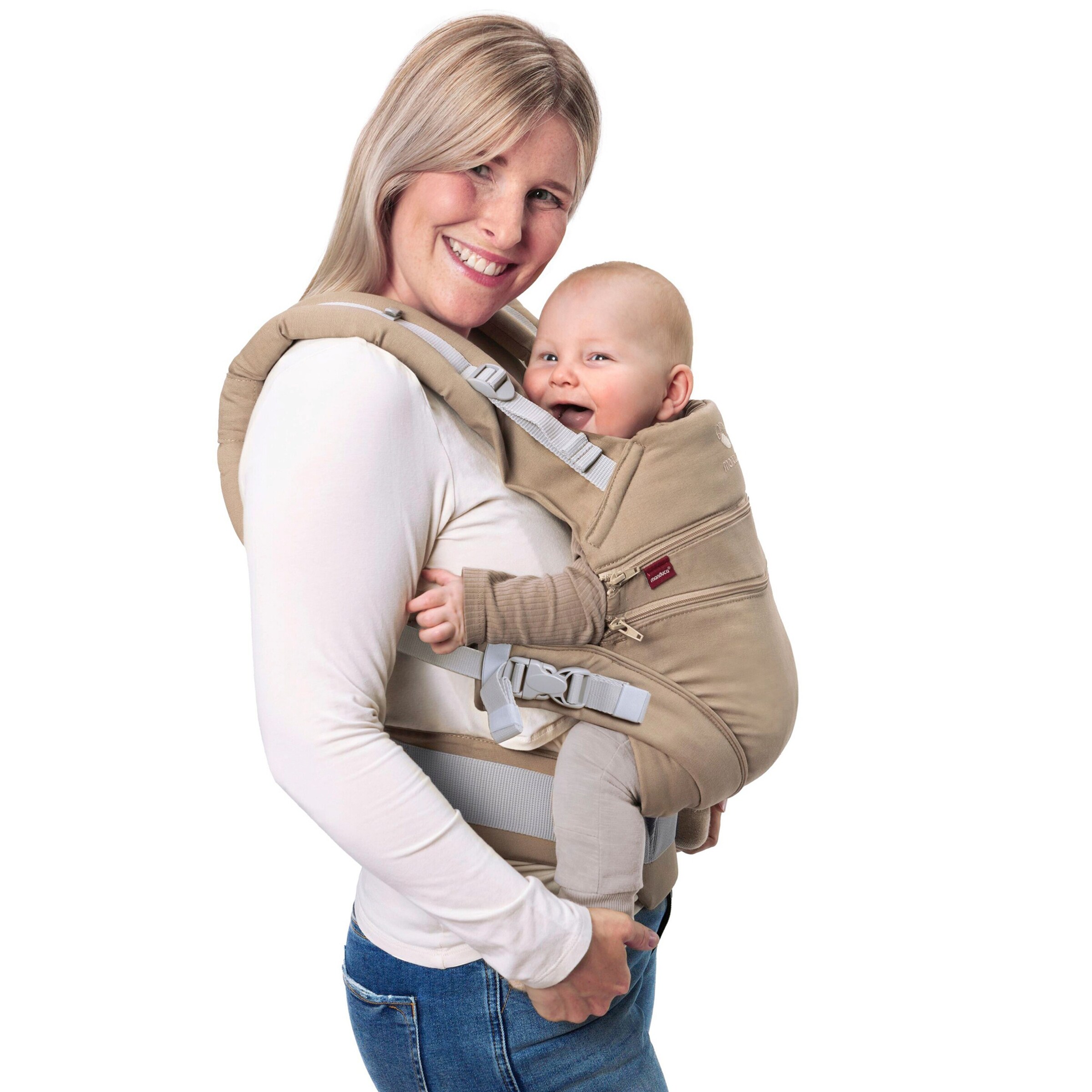 manduca® - XT Babytrage Monochrome nougat
