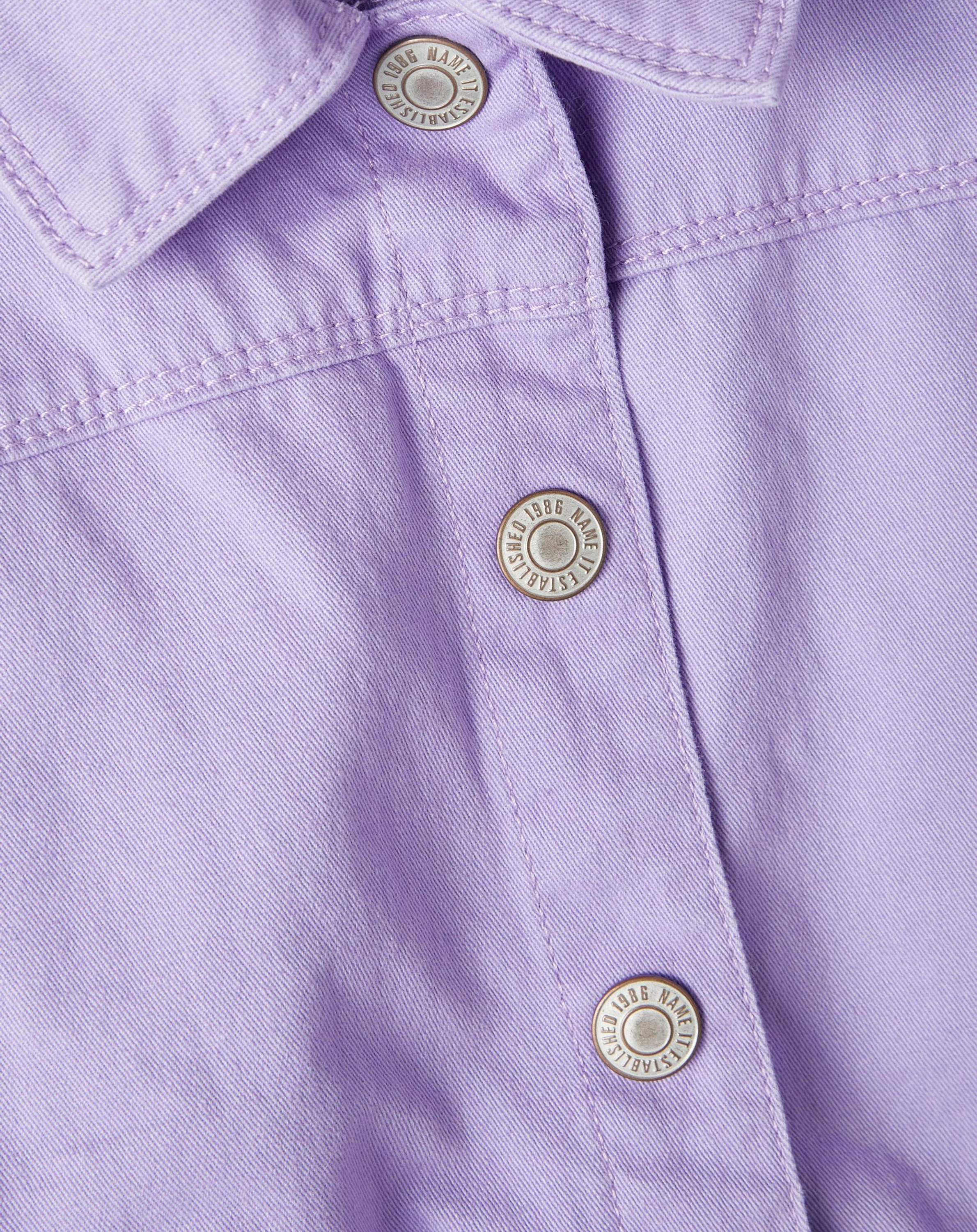 Jacke NKFLISE TWILL in sand verbena