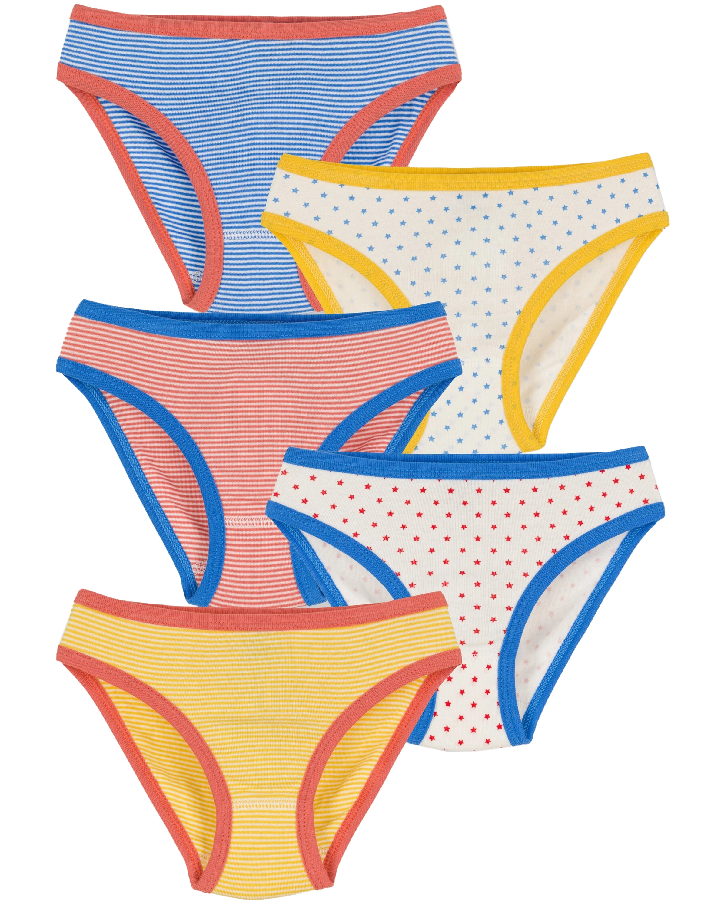 Unterhose FLUOETOILES 5er-Pack in multico