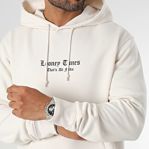 Sweat Capuche Tweety Graff Pink Beige