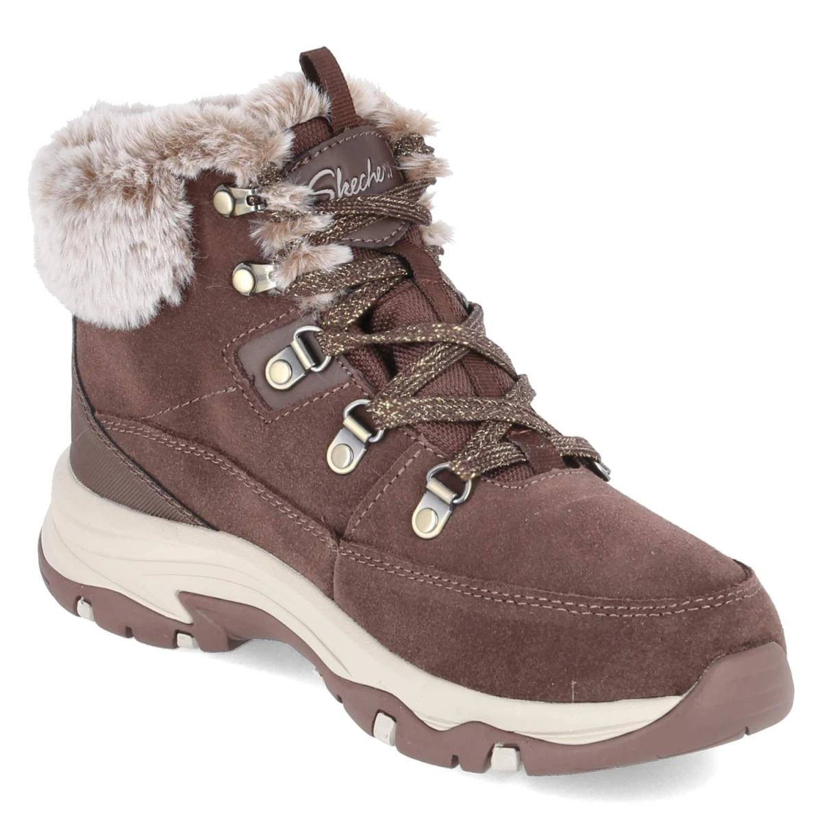 SkechersBoots TREGO SNOW WORRIES - choc
