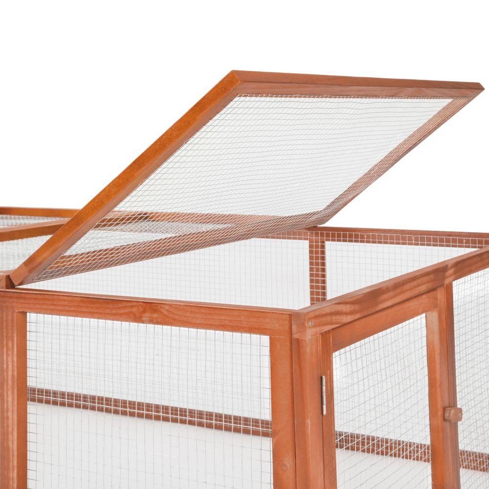 Enclos pour rongeurs 181 x 90 x 49 cm