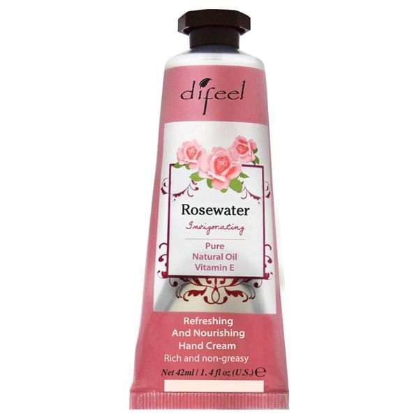 Difeel - Natuurlijke handcrème met rozenwater