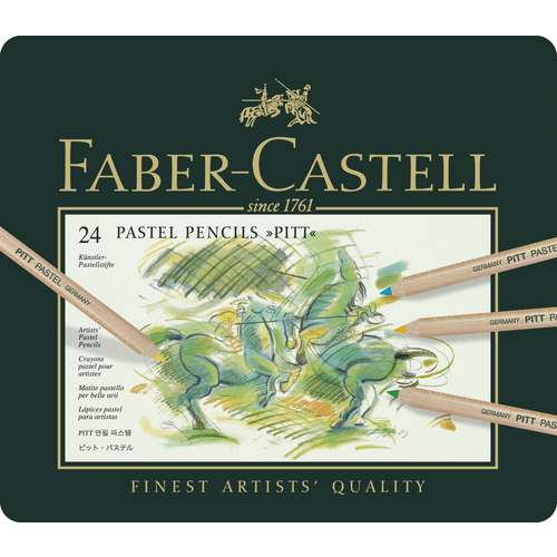 FABER-CASTELL Pitt-Pastellstifte im Metall-Etui