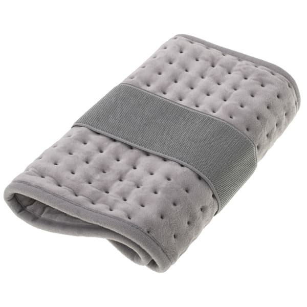 Varmebelte i ryggen med justerbar temperatur og myk fleece